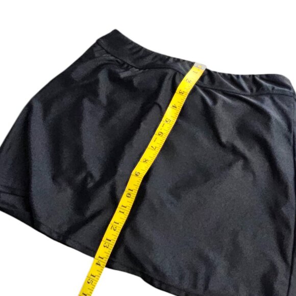 Hilor Womens Swim Skirt, Bikini Bottoms, Black, Pull On, Swimwear, Size 8 - Picture 4 of 8